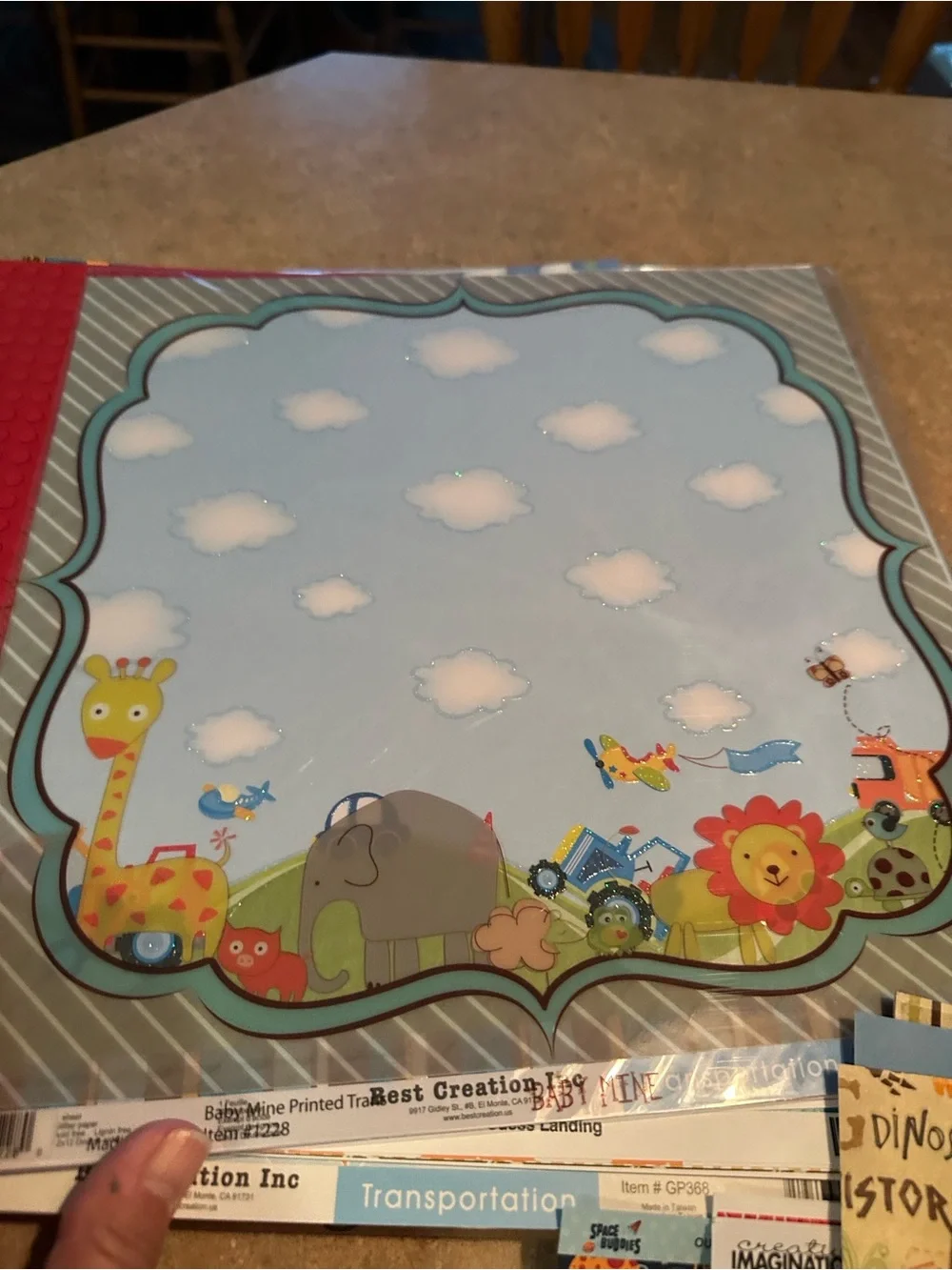 Patterned Party Scrapbook Paper - Multi-Color